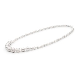 Colier perle naturale albe 58-59 cm si argint DiAmanti 222-59-G (Argint 925‰ 0,6 g.)